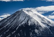 Шесть интересных фактов о горе Фудзи в Японии
